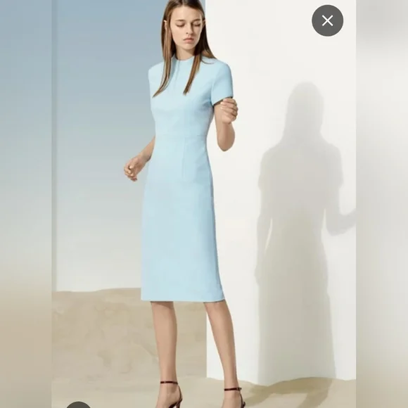 Hugo Boss Demiara Sheath Dress in Mint Size 8 - Picture 2 of 11